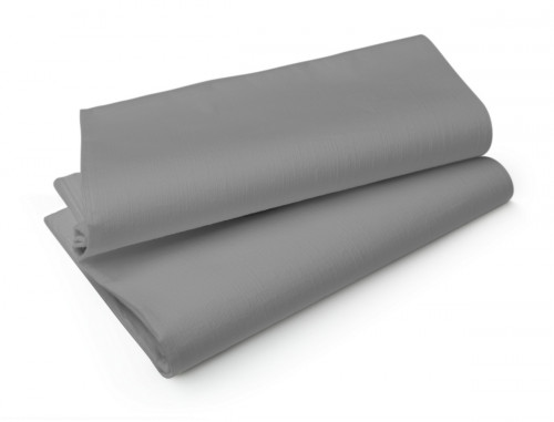 Nappe gris non tissé 220x127 cm Evolin Duni (25 pièces)