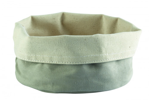 Corbeille rond beige coton Ø 17 cm 8 cm Artiss Pro.mundi