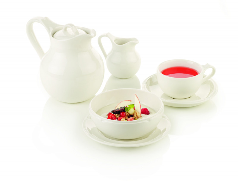 Coupelle rond ivoire porcelaine vitrifiée Ø 14 cm Anna Rak