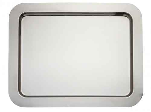 Plateau inox 18/10 40x32 cm Traiteur Pro.mundi