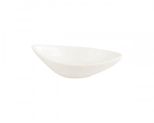 Bol ovale ivoire porcelaine vitrifiée 23 cm Minimax Rak
