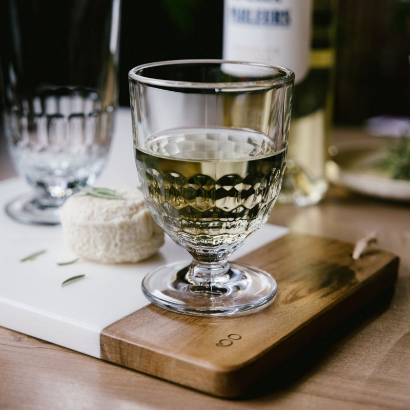 Verre à pied verre pressé 31,5 cl Artois La Rochere