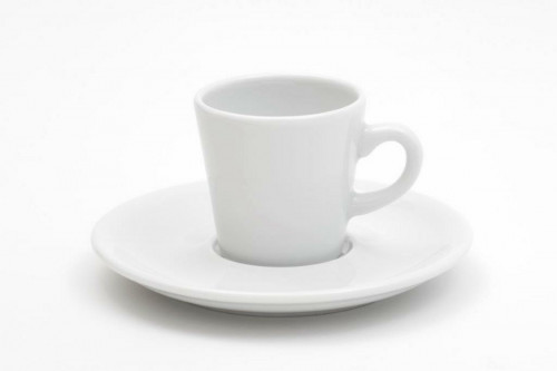 Tasse à ristretto rond blanc porcelaine culinaire 5 cl Ø 5,5 cm Fluto Pillivuyt