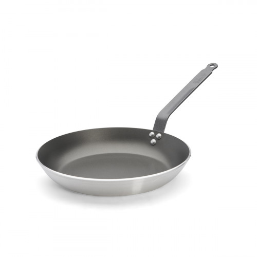 Poêle rond aluminium Revêtement anti-adhésif Ø 32 cm Choc Resto Induction De Buyer
