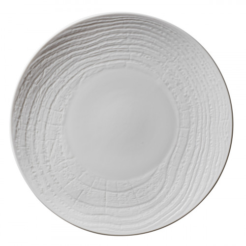 Assiette coupe plate rond ivoire porcelaine culinaire Ø 21,5 cm Arborescence Revol
