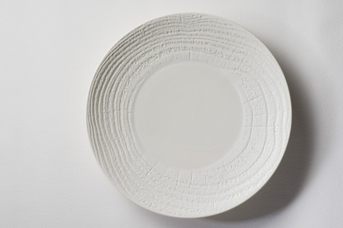 Assiette coupe plate rond ivoire porcelaine culinaire Ø 31 cm Arborescence Revol