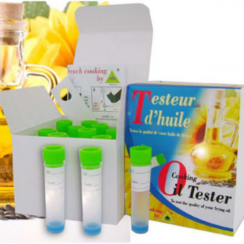 Testeur d'huile de friture plastique (10 pièces)