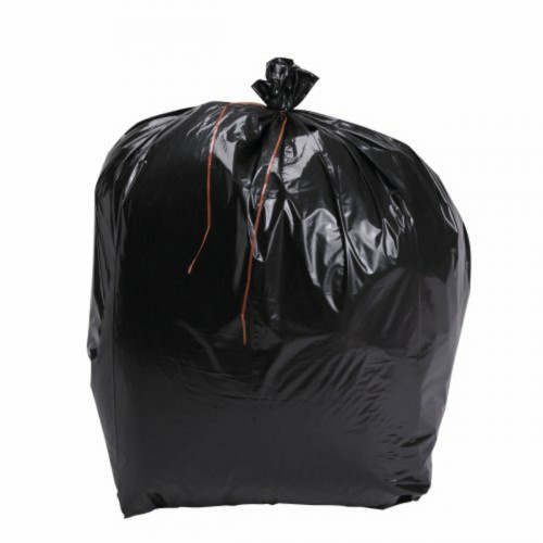 Sac à déchets plastique noir 110 L 42 microns (200 pièces)
