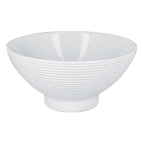 Bol rond blanc porcelaine vitrifiée Ø 12 cm Evolution Rak