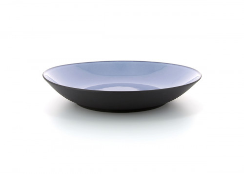 Assiette coupe creuse rond bleu porcelaine culinaire Ø 27 cm Equinoxe Revol