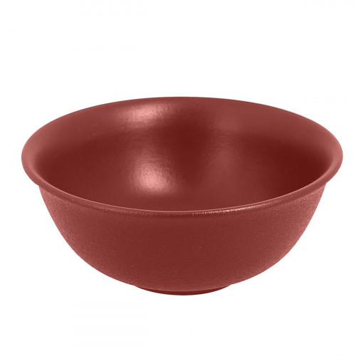 Bol rond rouge porcelaine vitrifiée Ø 16 cm Neo Fusion Rak