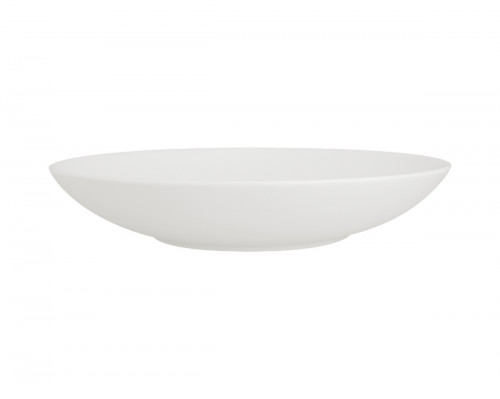 Assiette coupe creuse rond ivoire porcelaine vitrifiée Ø 23 cm Nano Rak