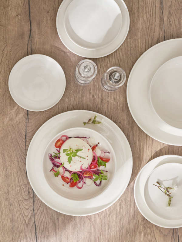 Assiette plate rond blanc porcelaine renforcée Ø 28 cm Artic Accolade