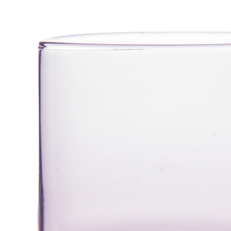 Gobelet forme basse violet verre 22 cl Artic Pro.mundi