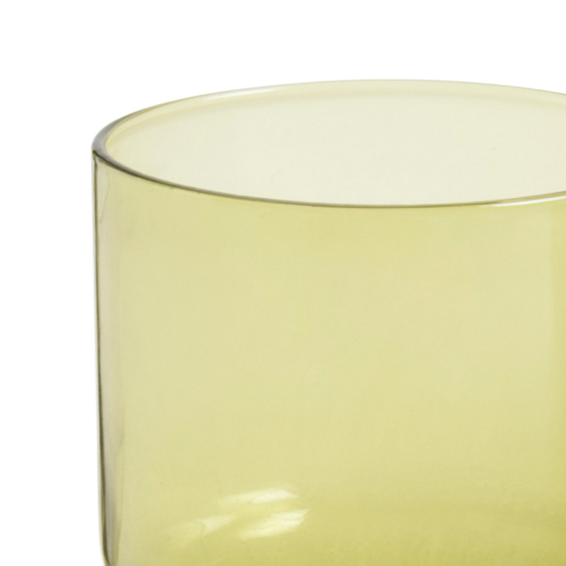 Gobelet forme basse vert verre 22 cl Artic Pro.mundi