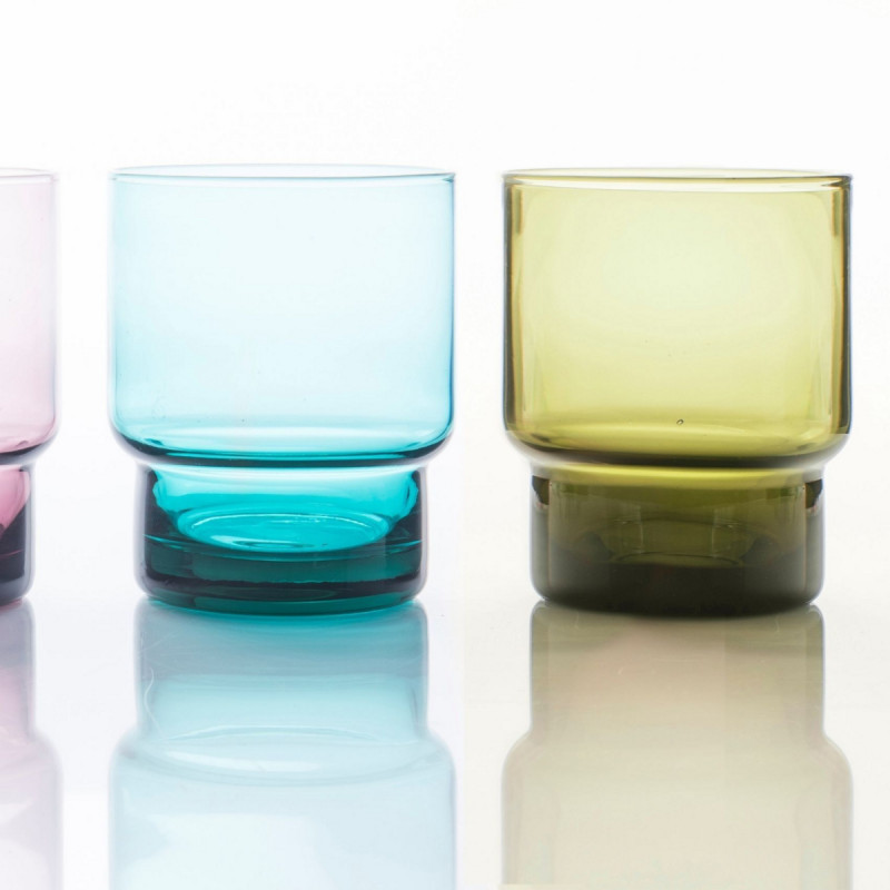 Gobelet forme basse vert verre 22 cl Artic Pro.mundi