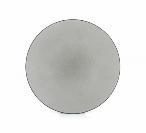 Assiette coupe plate rond noir porcelaine culinaire Ø 26 cm Equinoxe Revol
