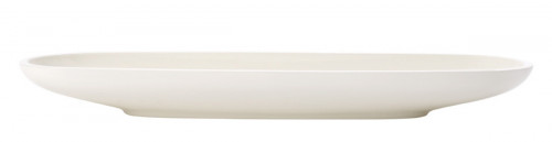 Plat ovale ivoire porcelaine vitrifiée 44x14 cm Artesano Villeroy & Boch