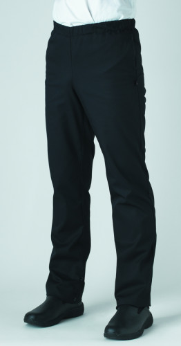 Pantalon de cuisine noir T6 Umini Robur