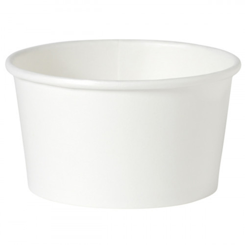 Bol rond blanc Ø 11,5 cm 6,2 cm 40 cl Duni (50 pièces)