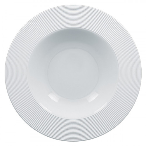 Assiette creuse rond blanc porcelaine vitrifiée Ø 22,7 cm Evolution Rak