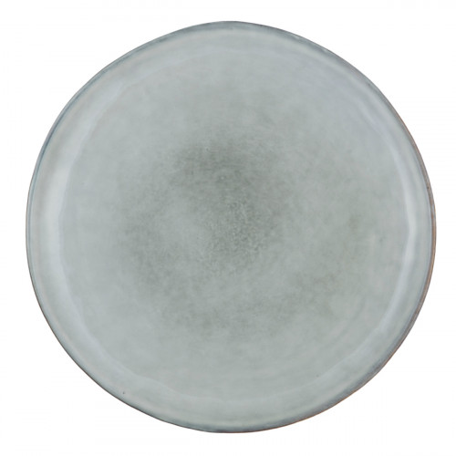 Assiette plate rond gris grès émaillé Ø 28 cm Sky Pro.mundi