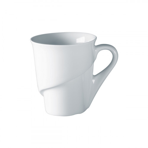 Tasse à café lungo rond blanc porcelaine vitrifiée 25 cl Ø 9 cm Delissea Rak