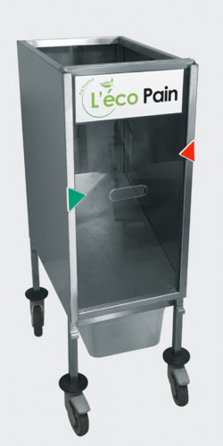 Chariot ecopain inox 66,4x46,8x120 cm Tournus