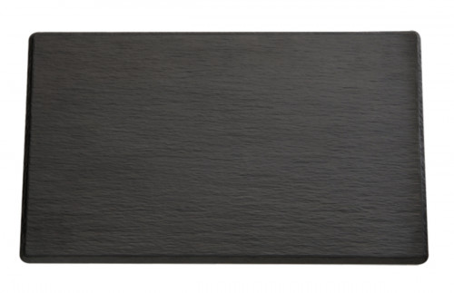 Plateau mélamine noir 53x32,5x1 cm Slate Aps