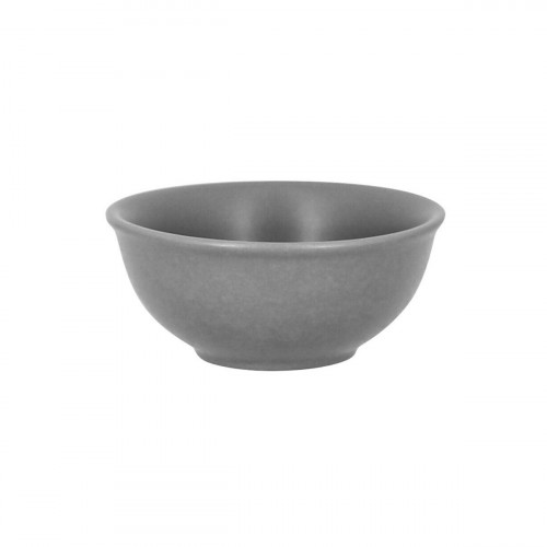Bol rond gris porcelaine vitrifiée Ø 10,5 cm Shale Rak