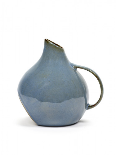 Pichet bleu grès émaillé 150 cl Serax