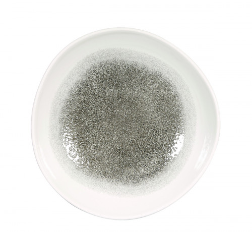Saladier rond noir porcelaine vitrifiée Ø 25,3 cm Raku Quartz Churchill