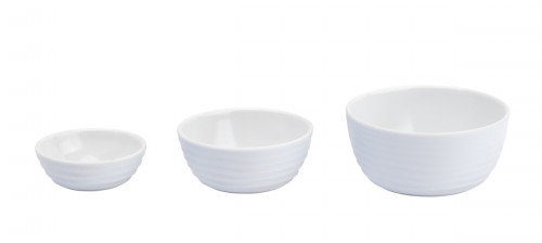 Ramequin rond blanc mélamine Ø 7,3 cm Wave Platex