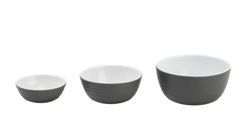 Ramequin rond gris mélamine Ø 8,8 cm Wave Platex