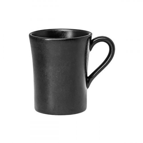 Tasse à expresso rond noir porcelaine vitrifiée 9 cl Ø 5,8 cm Edge Rak