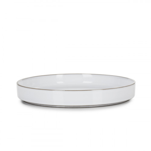 Assiette creuse rond blanc porcelaine culinaire Ø 23 cm Caractère Revol