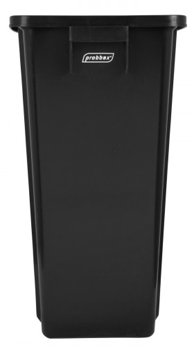 Collecteur tri sélectif plastique 60 L noir Probbax