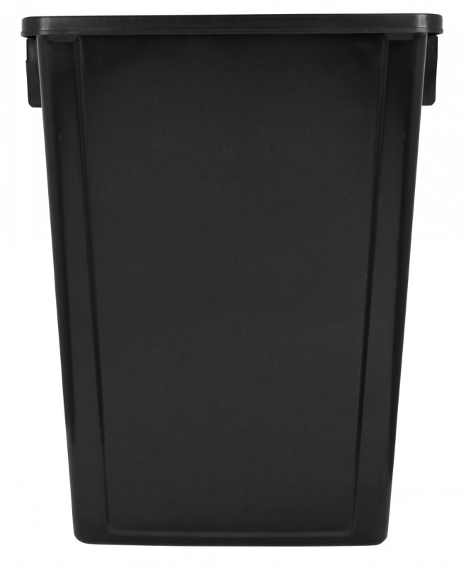 Collecteur tri sélectif plastique 60 L noir Probbax