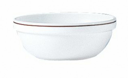Saladier rond blanc verre opal Ø 12,1 cm Restaurant Filet Bordeaux Arcoroc