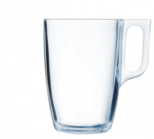 Mug rond transparent verre trempé 40 cl Ø 11,1 cm Voluto Arcoroc