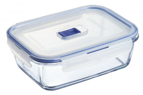 Boîte avec couvercle rectangulaire transparent verre trempé 20,55 cm Pure Box Active Luminarc