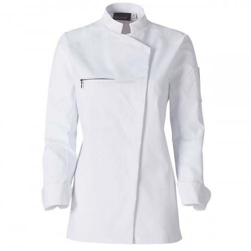 Veste femme manches longues blanc T2 Jaklab Molinel