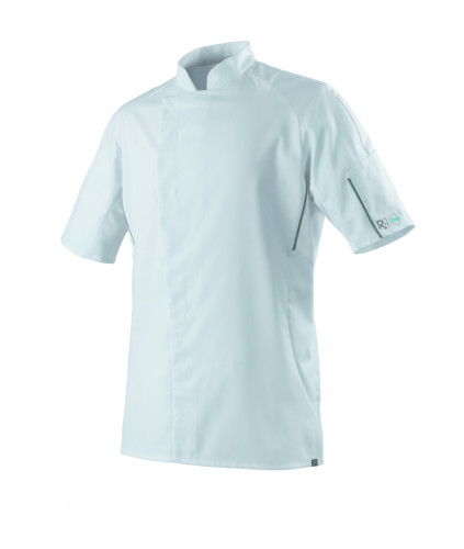 Veste homme manches courtes blanc T2 Benak Robur