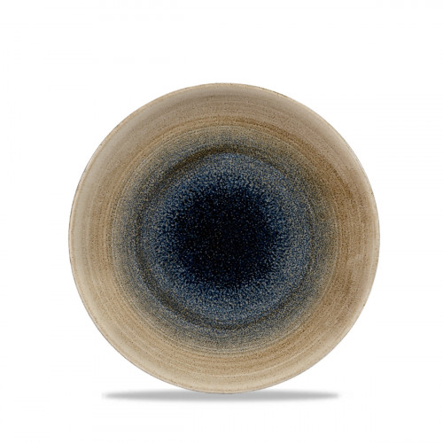 Assiette coupe plate rond aqueous bayou porcelaine vitrifiée Ø 21,7 cm Stonecast Aquaeous Churchill