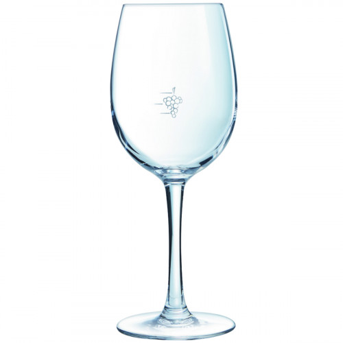 Verre à pied jaugé grappe verre cristallin 35 cl Cabernet Chef & Sommelier