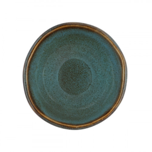 Coupelle organique rond vert grès émaillé Ø 8,3 cm Sky Pro.mundi