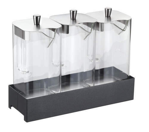 Distributeur à céréales acier 390x128x300 mm 4,9 L Pintinox