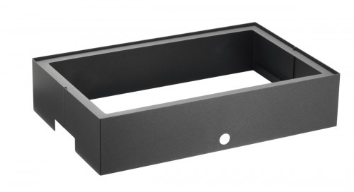 Base acier noir 570x367x125 mm Pintinox