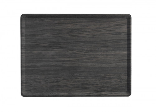 Plateau bois Cèdre foncé 37x28 cm Slim Platex