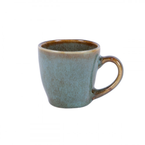 Tasse à expresso vert grès émaillé 9 cl Ø 6,2 cm Sky Pro.mundi